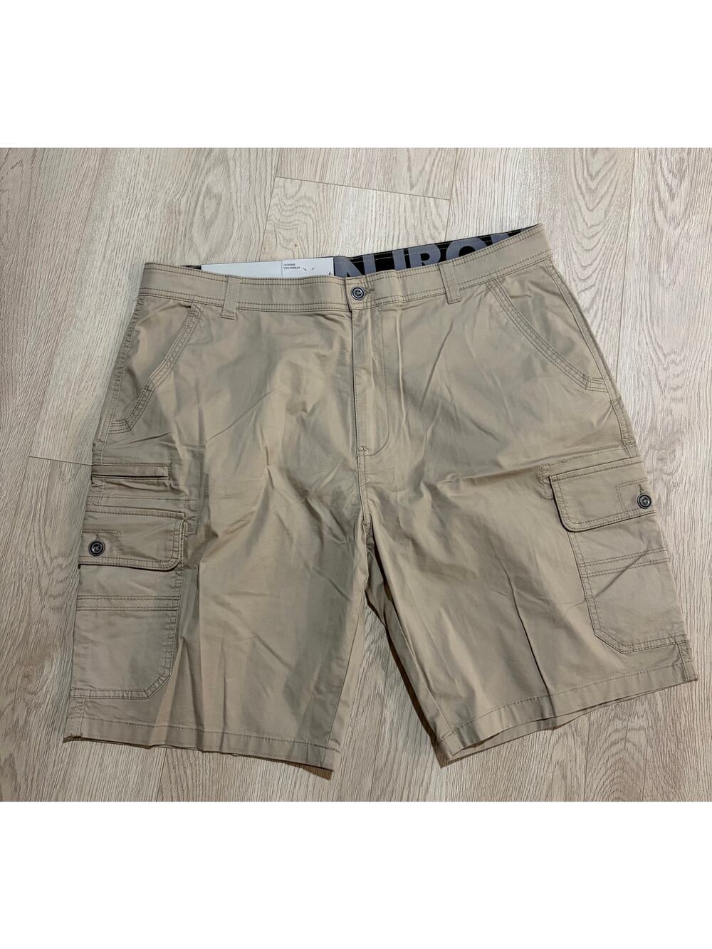 Iron Co Men's Regular Fit Stretch Cargo Shorts Size 40 NWT